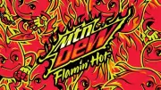 mountain dew flamin hot 16oz can