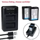 Battery or USB charger for Sony NP-FW50 BC-VW1 ILCE-6400 Alpha a6400 Alpha a6300