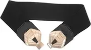 [GLSTOY] Women Stretchy Waist Belt with Bow Tie Decoration Adjustable Elastic Pants Strap for Dresses Fashionable Clothing Accessory Comfortable and Elegant Design