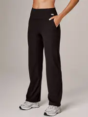 Womens Workout Ribbed Yoga Pants. Running Bare Exhale Leggings