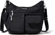 [Baggallini] Modern Everywhere Bagg - Water-resistant Lightweight Hobo Crossbody Bag for Women - Easy-Access Phone Pocket