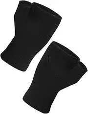 PERSELOSO 1Pair Sports Palm Protectors Breathable Half Finger Compression Gloves for Gym Weightlifting Cycling Hiking and Fitness Durable Slip Training Palm Pads for Men Women