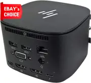 Thunderbolt 280W G4 Docking Station 4K UHD Combo Cable Black