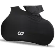CyclingDeal Bike Cover for Travel Use - Fits MTB Road Bikes Up to 29" Wheels with 22" Frame - Transport on Car Racks Carriers Outdoor Indoor Storage