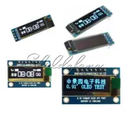 IIC I2C SPI 0.91" 128x32 White/Blue OLED LCD Display Module For Arduino PIC