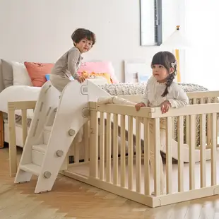【預購】韓國Alzipmat×YOYOJOY 室內兒童遊戲場-地墊+圍欄+溜滑梯- S系列 (120 x 200 cm)