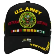 Vietnam Veteran Hat US Army Hat Officially Licensed Army Veterans Embroidered...