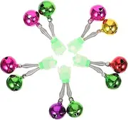 OHPHCALL Small Fishing Bells 5pcs Sea Fishing Bells Fish Rod Alarms for Bite Detection Easy Installment