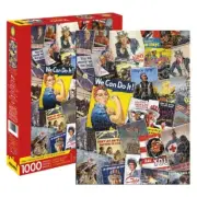 Aquarius 1000 Piece Jigsaw Puzzle - Smithsonian War Posters