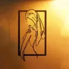 Female Abstract Metal Wall Home Decor