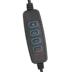 Led Table Lamp Reading Light Night Book Light Black Single Tube USB Power Supply