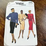 Vogue Patterns 9403 12-14-16 Misses Blouson Top Straight Skirt Sewing Pattern
