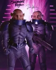 Doctor Who Autograph: DAN STARKEY & CHRISTOPHER RYAN (Sontaran Stratagem) Signed