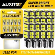 20X AUXITO T10 168 194 2825 White LED Interior Dome Map License Light Bulb 14E C (for: Honda)