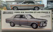 371275 FORD XW FALCON GT-HO PHASE II SILVER FOX 1:18 SCALE MODEL CAR