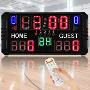 Spolehli Football Scoreboard Basketball Scoreboard 14/24s Shot Portable Multi...