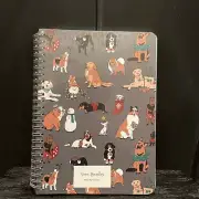 NWT Vera Bradley 2021 Holiday Christmas Dogs Spiral Notebook