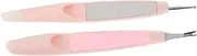 IWOWHERO Professional Nail Art Tools Kit Cuticle Remover Pusher Dotting Tool for Manicure