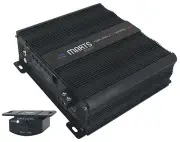 Marts Digital MXD 2000 2 OHM 2000w RMS Mono Car Amplifier Class D Amp+Bass Knob