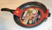 Ceramic Marble Coated Non Stick Cast Aluminium Fry Pan with Lid, 32 cm (12.5 inc