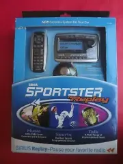 New SIRIUS Sportster REPLAY SP-R2 Radio + Vehicle Kit sp-tk2R spr2 pre FCC87.7
