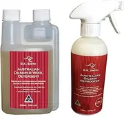 Bk Smith Oilskin Wash 250ml + Reproofer 375ml Kit Oilskins+Driza Bone Aust Made