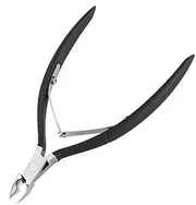 Stainless Steel Nail Art Nipper Scissors Manicure Pedicure Clipper Plier Trimming Nail Tools Black zhengpingpai