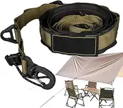 Hammock Tree Straps - Adjustable Hiking Organizer with Loop | Multifunctional Hammock Accessories, Camping Equipment for Outdoor