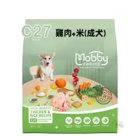 在飛比找蝦皮購物優惠-【町町】Mobby 莫比 C27雞肉+米(成犬) 1.5kg