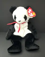 TY ORIGINAL BEANIE BABIES FORTUNE BEAR 97/98 NMWT PROT TAG+CASE ERRORS#BB683