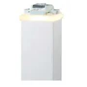 TimberTech 4 in. x 4 in. LED Post Cap Light, Frosted White