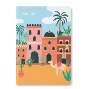 Letts 2024 Wanderlust A5 Weekly Planner Diary in Aesthetic Marrakech Design