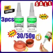 New 3PCS Powerful Welding High-Strength Oily Uniglue Universal Super Glue SW