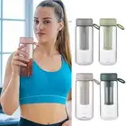 Iced Coffee Maker Leakproof Coffee Server Brewer with Scale Portable Cold