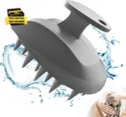 Silicone Scalp Massager Shampoo Brush, Ergonomic Head Scalp Scrubber for Dandruf