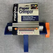Fiskars Paper Crimper Extra Wide Rollers Up To 6.5” Wide 9340 NEW Various Use