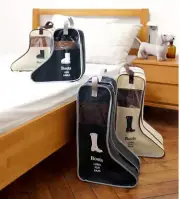 Long Riding Boot Shoes Waterproof Bag Carry Case Travel Box Storage Bag
