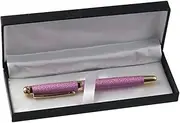 allcoupon Rollerball Liquid Ink Pens, Pink Quick Dry Ink Pens, Fine Point with Box for Home
