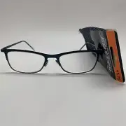 D635 Foster Grant LEIGHTON NVY BLUE 1.75 Women Reading READERS Glasses