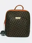 Fashion Bag Faux Leather Mini Backpack Purse Set Wallet I.D Credit Card Holder