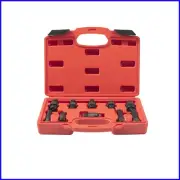 Heavy-Duty Motorcycle Flywheel Puller Set in Portable Case - 10 Tools Included