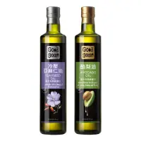 在飛比找momo購物網優惠-【GoodSome 好東西】冷壓亞麻仁油+酪梨油(250ml