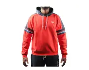 Sergio Tacchini Dominic Pull-Over Red/Navy/White Men's Hoody STM038254-0613