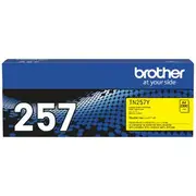 Brother TN 257 Toner Cartridge Yellow