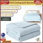 Summer Soft Cooling Quilt Blanket Healthy Sleep Comfort Polyester Fibre Blanket