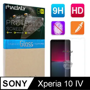 MADALY for SONY Xperia 10 IV 6吋 防油疏水抗指紋 9H 鋼化玻璃保護貼