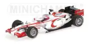 1:43 Minichamps Super Aguri Honda Montagny 2006 Pma 400060123 Diecast Model