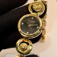 在飛比找森森購物網優惠-VERSUS VERSACE手錶, 女錶 28mm 金色圓形