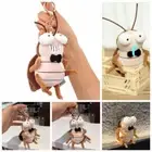 Soft Cute Cockroach Plush Doll Bag Pendant Stuffed Insect Keyring Backpack