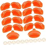 CLISPEED 50pcs Resin Duck Beak Toys DIY Mouth Kit for Crafts Decorations Boys and Girls